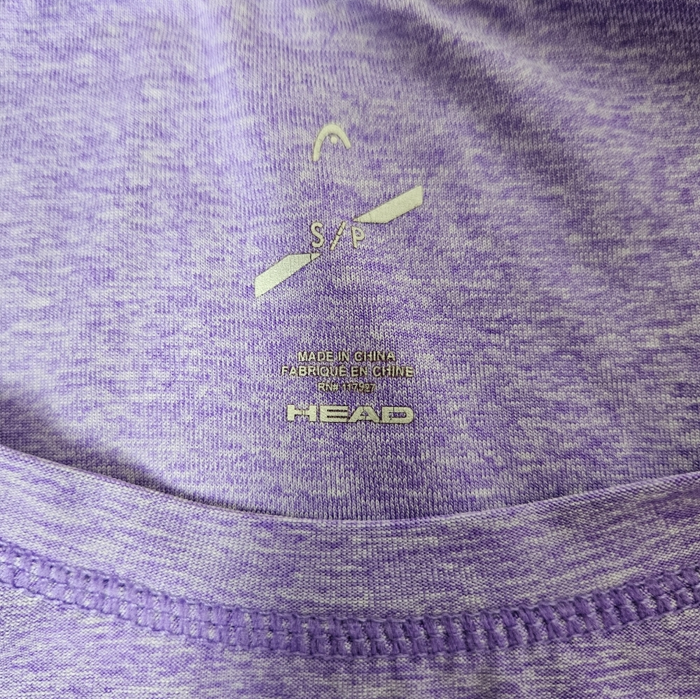 Small Lightweight Head athletic shirt Purple - Picture 6 of 8